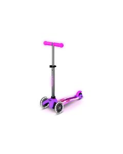 Micro Mobility Kickboard Mini Micro Deluxe Glow Plus LED Pink