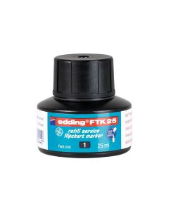 edding Flipchart-Marker Nachfülltinte Schwarz