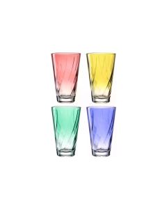 Leonardo Trinkglas Twist 300 ml, 1 Stück, Transparent