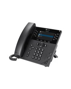 Poly Tischtelefon VVX 450 Obi Edition Schwarz, Google Voice
