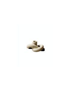 Esmée Kerzenständer Twist 7 cm, Beige