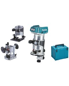 Makita Einhandfräse / Kantenfräse DRT50ZJX11 Set 18 V