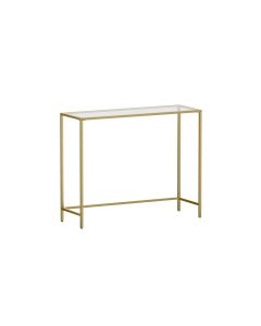 VASAGLE Konsolentisch 80 cm x 100 cm, Gold