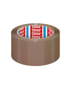 tesa Verpackungsband 4195 PP PV4, 55 mm x 66 m, Braun