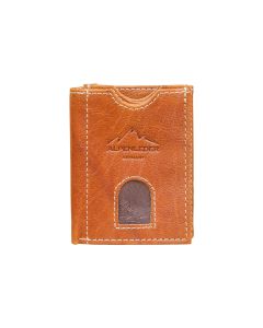 Alpenleder Portemonnaie Pocket Cognac