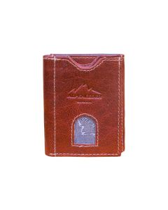 Alpenleder Portemonnaie Pocket Brandy