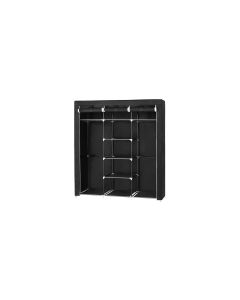 Songmics Regal 150 cm x 175 cm, Schwarz