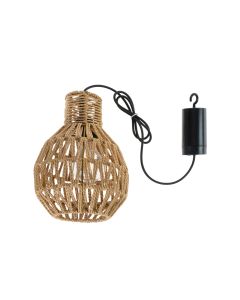 COCON Pendelleuchte mit Rattanschirm