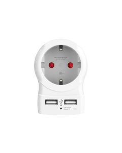 SKROSS Reiseadapter Country Europe / Europe, USB