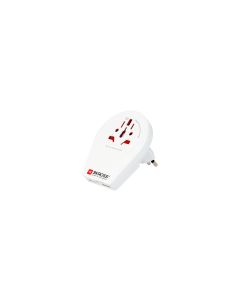 SKROSS Reiseadapter Country World / CH-IT-BRA, USB