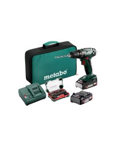 Metabo Akku-Bohrschrauber BS 18 SET 18 V, Kit