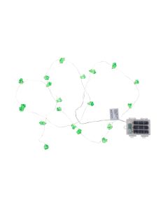 COCON Lichterkette LED Glitzersteine, Grün, 1.9 m
