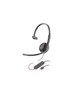 Poly Headset Blackwire 3210 Mono USB-A/C