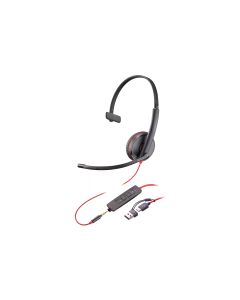 Poly Headset Blackwire 3215 Mono USB-A/C