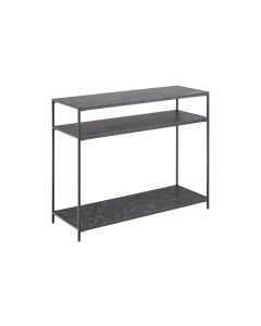 AC Design Konsolentisch Infinity 100 cm x 79 cm, Schwarz