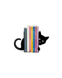 Trendform Buchstütze Katze Schwarz