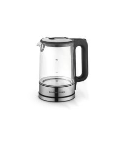 GOURMETmaxx Wasserkocher 1.7 l, Silber/Transparent