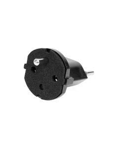STEFFEN Fixadapter SchuKo Konturenstecker – T12 IP44 mit Moosgummi