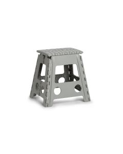 Zeller Present Klapphocker 38.5 x 31.5 x 39 cm, Grau