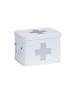 Zeller Present Erste Hilfe Schrank 21.5 x 16 x 16 cm, Weiss