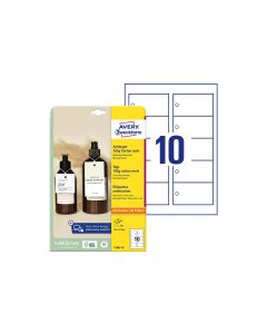 Avery Zweckform Hängeetiketten Tags 90 x 50 mm, 10 Blatt, 100 Stück