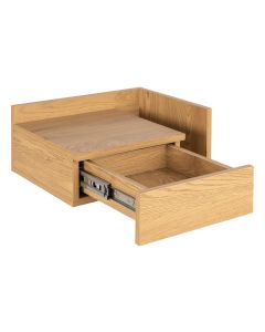 AC Design Nachttisch Ashlan 40 cm x 16.5 cm, Nature