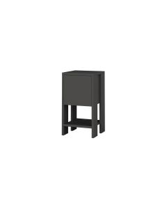 Woody Fashion Nachttisch Ema 30 x 55 x 30 cm, Anthrazit