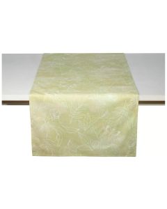 Pichler Tischläufer Amadeus 50 cm x 1.5 m, Lime Green Metallic