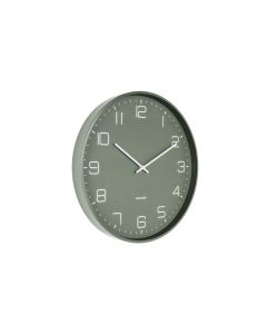 KARLSSON Wanduhr Lofty Ø 40 cm, Grün