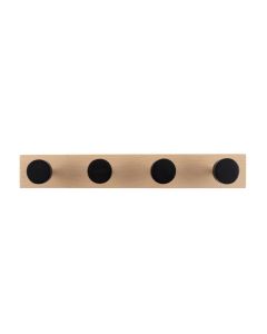 present time Wandgarderobe Knobs Small 4 Haken, Nature