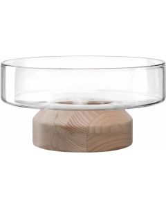 Leonardo Dekoschale Legno Nature/Transparent