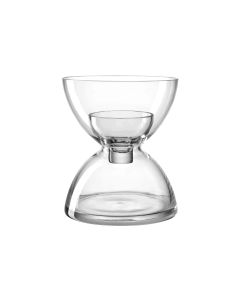 Leonardo Vase Diabolo 19 cm, Transparent
