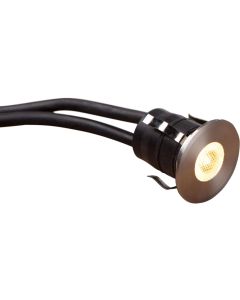 HEISSNER SMART LIGHT Decklight, 1W, Warmweiss, Edelstahl