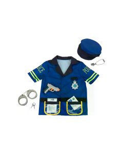 Klein-Toys Polizeikostüm mit Mütze