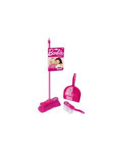 Klein-Toys Reinigungs-Spielzeug Barbie Classic Kehrset 3-teilig