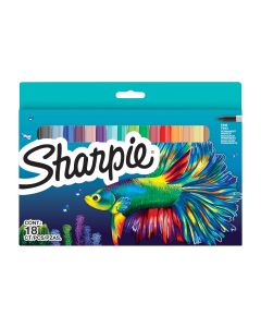 Sharpie Fasermaler Back To School Permanent, 18er Pack