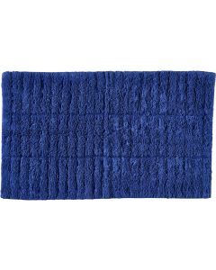 Zone Denmark Badteppich Tiles 50 x 80 cm, Indigo