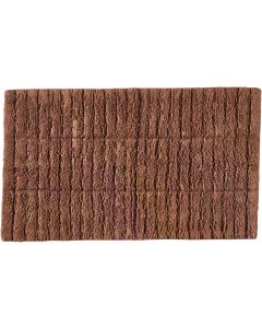 Zone Denmark Badteppich Tiles 50 x 80 cm, Terracotta