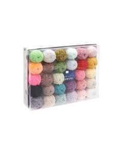 Rico Design Wolle Ricorumi Nilli Nilli Mehrfarbig, 30er Set