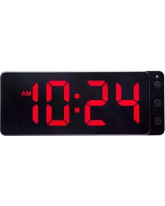 NeXtime Digitalwecker Clock Rot/Schwarz