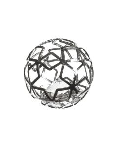 Ambiance Streudeko Ball Stern Schwarz