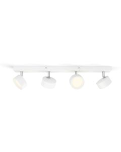 Philips Aufbauspot Bracia 4 x 5.5W 2700K Weiss