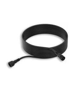 Philips Niedervolt Verlängerungskabel 10 Meter, IP65, schwarz