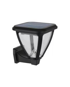 Philips Solar Vapora Wandleuchte, Lichtsensor, 2700K, schwarz