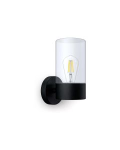 Philips Flareon Wandleuchte rund, max. 25W, exkl. LM, schwarz