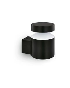 Philips Laven Wandleuchte up 6W, 2700 Kelvin, schwarz