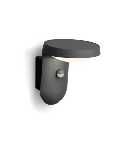 Philips Wandleuchte Tyla HV 9W mit Sensor, Anthrazit