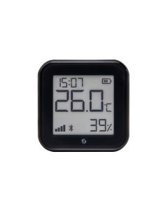 Shelly WLAN-Luftfeuchte- und Temperatursensor H&T Gen3, Schwarz