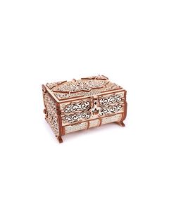 WoodTrick Bausatz Schatzkiste Swarovski
