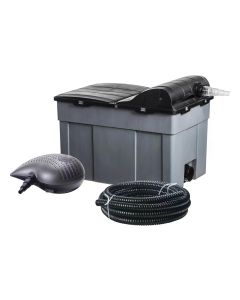 HEISSNER Durchlauffilter-Set 16 m³ 3300 l/h - 18W UVC